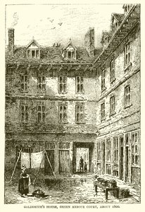 Goldsmiths House, Green Arbor Court, 1800 körül alkotó: English School