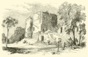 Goodrich kastély (metszet) alkotó: English School