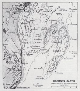 Goodwin Sands (litho) alkotó: English School