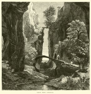 Szurdok Sorrento mellett alkotó: English School