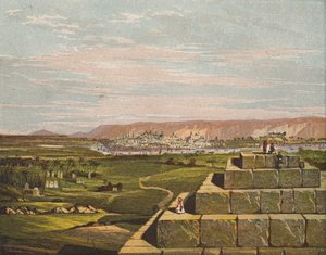 Goshen, Egyiptom (színes litográfia) alkotó: English School