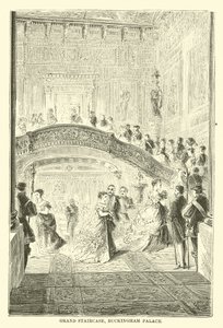 Grand Staircase, Buckingham-palota alkotó: English School