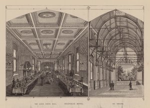 Granville Hotel (metszet) alkotó: English School