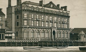 Great Eastern Hotel, Harwich (litográfia) alkotó: English School