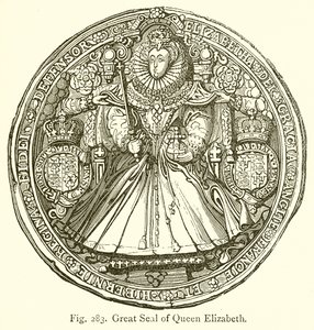 Erzsébet királynő nagy pecsétje alkotó: English School