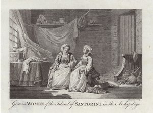 görög nők alkotó: English School