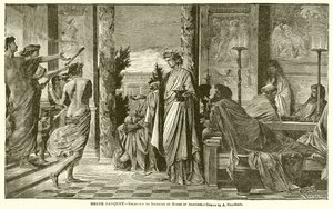 Görög bankett. Szókratész fogadása az Agathon-házban alkotó: English School
