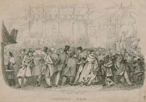 Greenwich Fair, London alkotó: English School