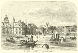 Greenwich Kórház, idős és sebesült tengerészek otthona alkotó: English School