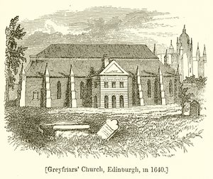 Greyfriars Church, Edinburgh, 1640-ben alkotó: English School