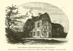 Griff House, George Eliot szülőhelye alkotó: English School