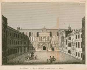 Guildhall kápolna, London alkotó: English School