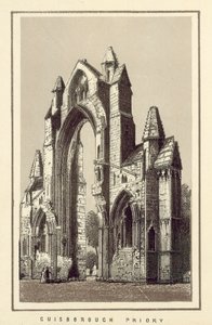 Guisborough Priory (litográfia) alkotó: English School