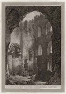 Gundulphs Tower, Rochester Castle alkotó: English School