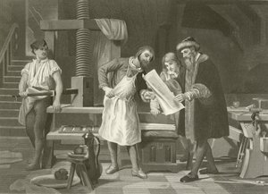 Gutenberg 1400-1468 alkotó: English School