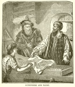 Gutenberg és Faust alkotó: English School