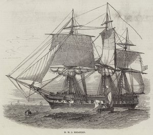 HMS Maeander (metszet) alkotó: English School