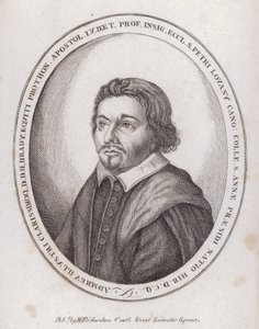 H Brady, a kánonjogról szóló könyv angol kiadója a 17. század végén (metszet) alkotó: English School