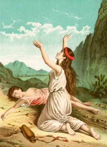 Hágár és Izmael alkotó: English School