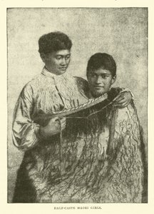 Félkaszt maori lányok alkotó: English School