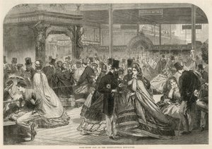 Félkoronás nap az 1862-es Nemzetközi Kiállításon alkotó: English School
