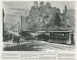 A Hallidies Parent Cable Tramway System lovak és mozdonyok nélkül működött alkotó: English School