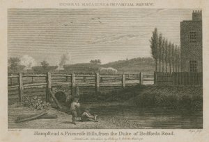 Hampstead és Primrose Hills, a Duke of Bedfords úttól alkotó: English School
