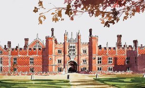 Hampton Court alkotó: English School