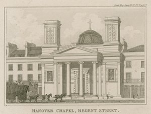 Hannoveri kápolna, Regent Street, London alkotó: English School