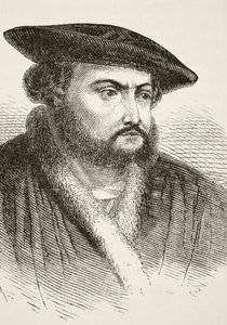 Hans Holbein ifjabb, William Hickman Smith Aubrey (1858-1916) „Anglia nemzeti és hazai története” című művéből, London, 1890 körül. alkotó: English School