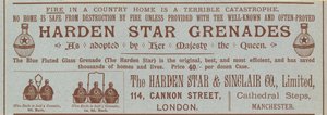 Harden Star Grenades, reklám alkotó: English School