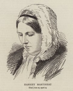 Harriet Martineau (metszet) alkotó: English School