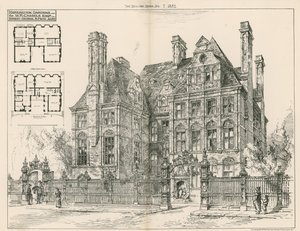 Harrington Gardens alkotó: English School