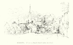 Harrow (metszet) alkotó: English School