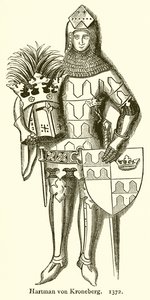 Hartmann von Kronenberg. 1372 alkotó: English School
