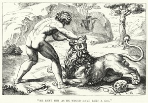 "Úgy bérelte ki, mintha egy gyereket bérelt volna ki" (metszet) alkotó: English School