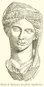 Apollóniában talált Demeter feje alkotó: English School