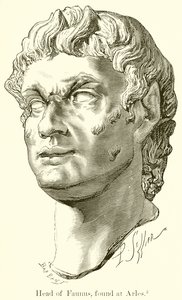 A Faunus vezetője, Arles-ban találták meg alkotó: English School