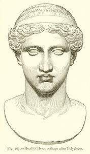 Héra feje, talán Polycletus után alkotó: English School