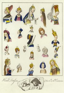 15. és 16. századi fejdíszek alkotó: English School