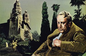 Hearst hatalmas, extravagáns házat épített San Simeonban alkotó: English School