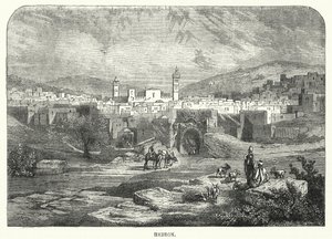 Hebron (metszet) alkotó: English School