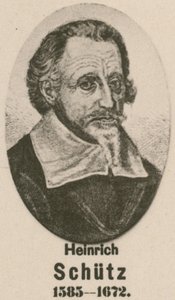 Heinrich Schutz (metszet) alkotó: English School