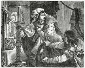 Helene Kottanerin ellopja Szent István koronáját 1440-ben, 1882-ben alkotó: English School
