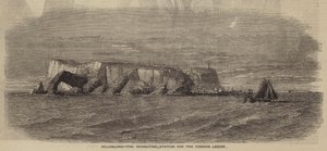 Helgoland, az Idegenlégió toborzóállomása (metszet) alkotó: English School