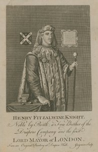 Henry Fitzalwine, London első főpolgármestere alkotó: English School