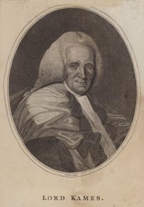 Henry Home, Lord Kames, skót ügyvéd, bíró, filozófus és jogtörténész (metszet) alkotó: English School