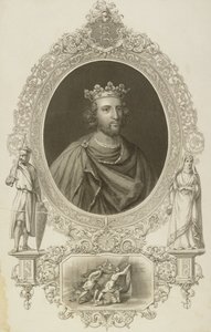 III. Henrik (1207-72) Anglia királya a „The Gallery of Portraits” című filmből, 1833-ban alkotó: English School