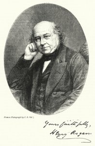 Henry Rogers (metszet) alkotó: English School