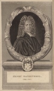 Henry Sacheverel, meghalt 1724-ben alkotó: English School